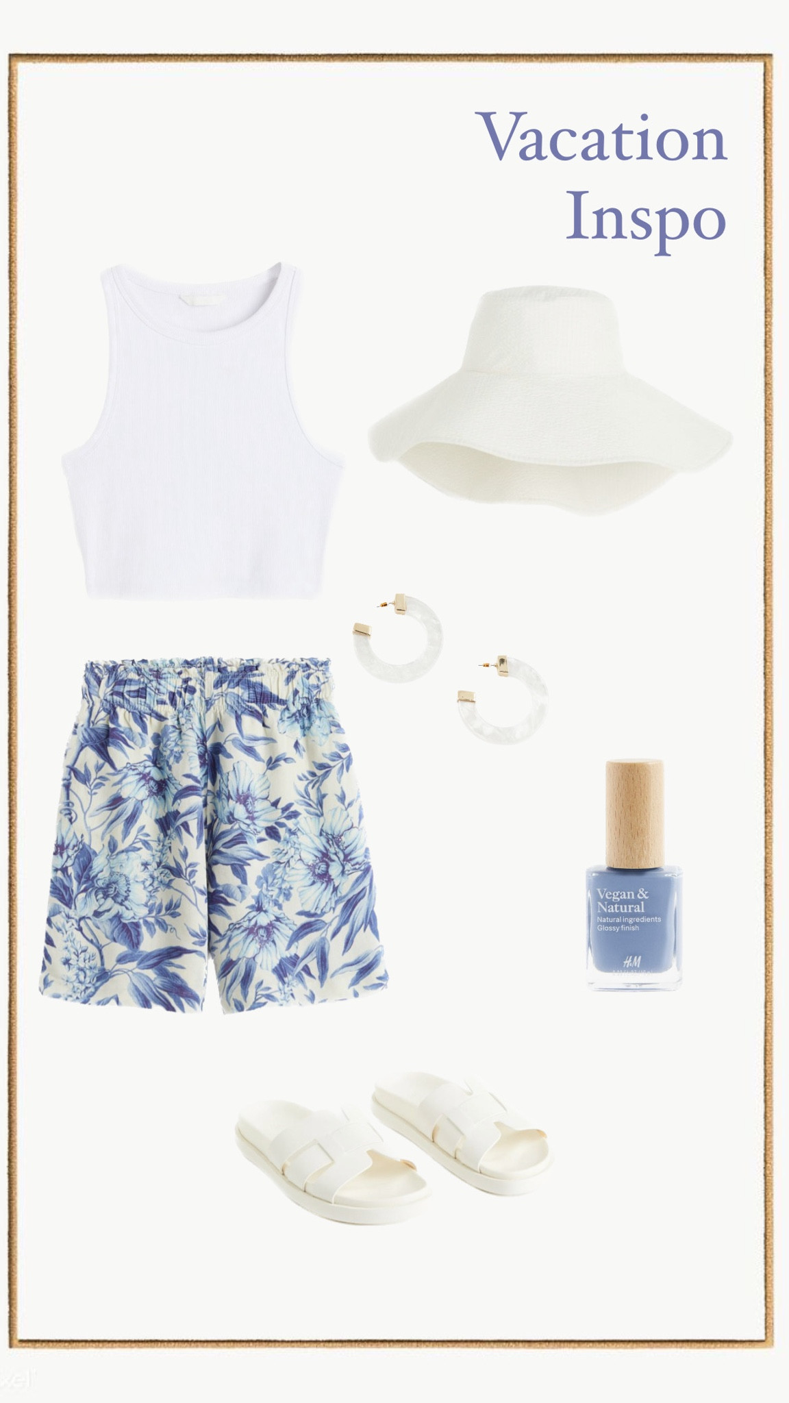 How cute are these shorts?! Love this look for summer, vacation wear. 

#LTKSeasonal #LTKunder50 #LTKtravel