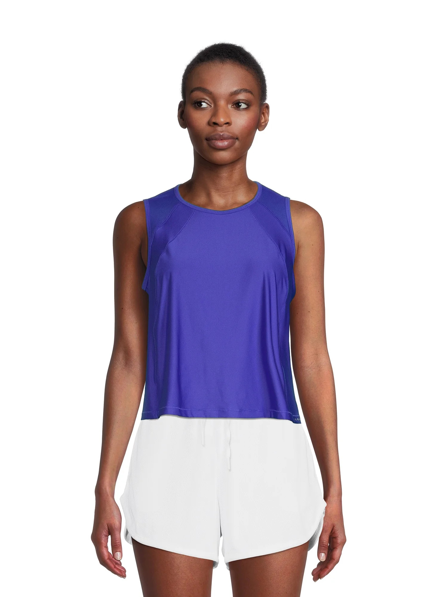 Avia Women's Cutout Back Cropped Tank Top | Walmart (US)