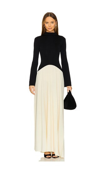 Solid & Striped Soglio Dress in Black,White. - size M | Revolve Clothing (Global)