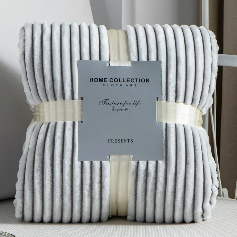 DISSA Sherpa Fleece Blanket Fuzzy Soft Throw Blanket Warm Cozy Blankets for Couch Sofa Bed(Grey, ... | Walmart (US)
