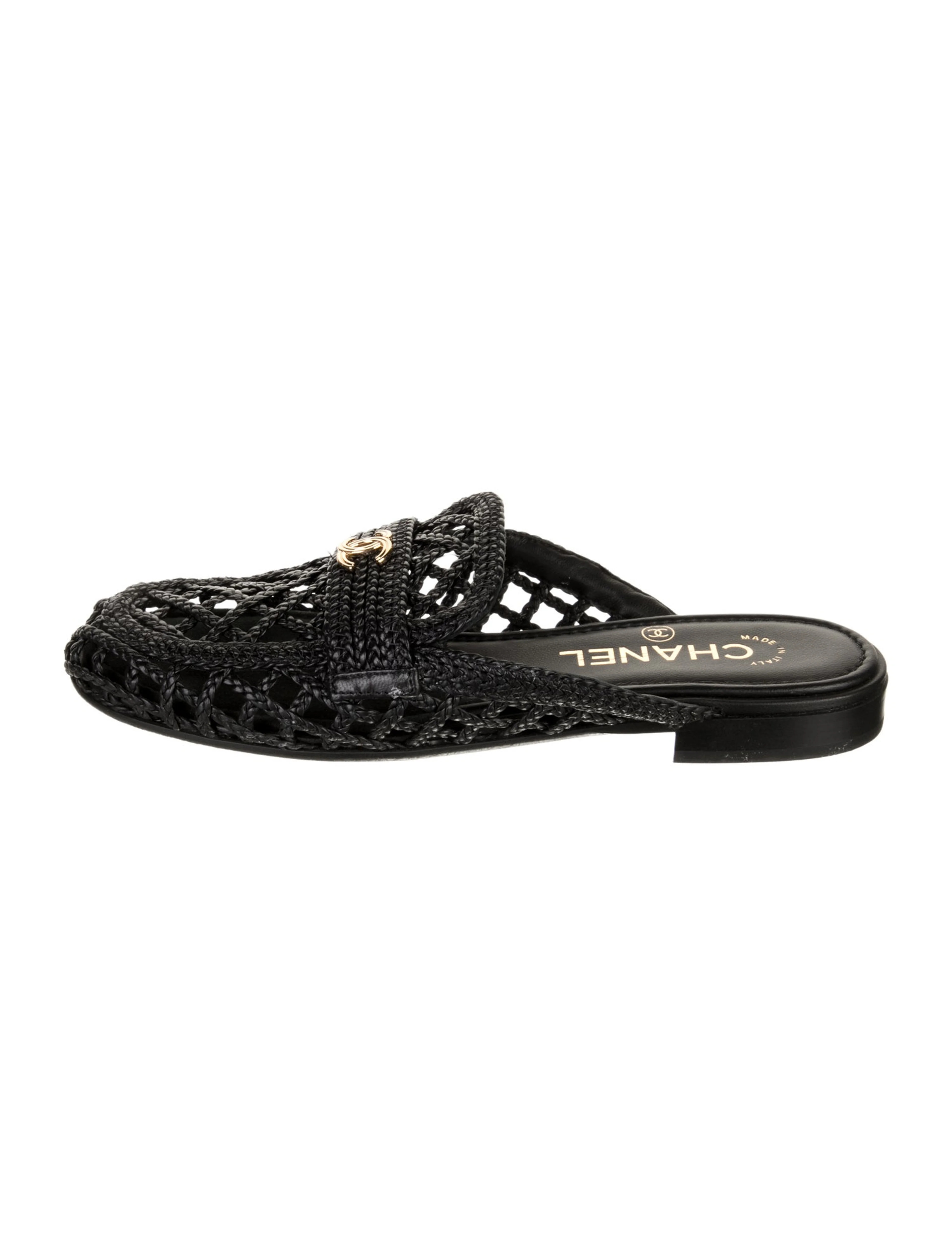 2026 Interlocking CC Logo Mules | The RealReal