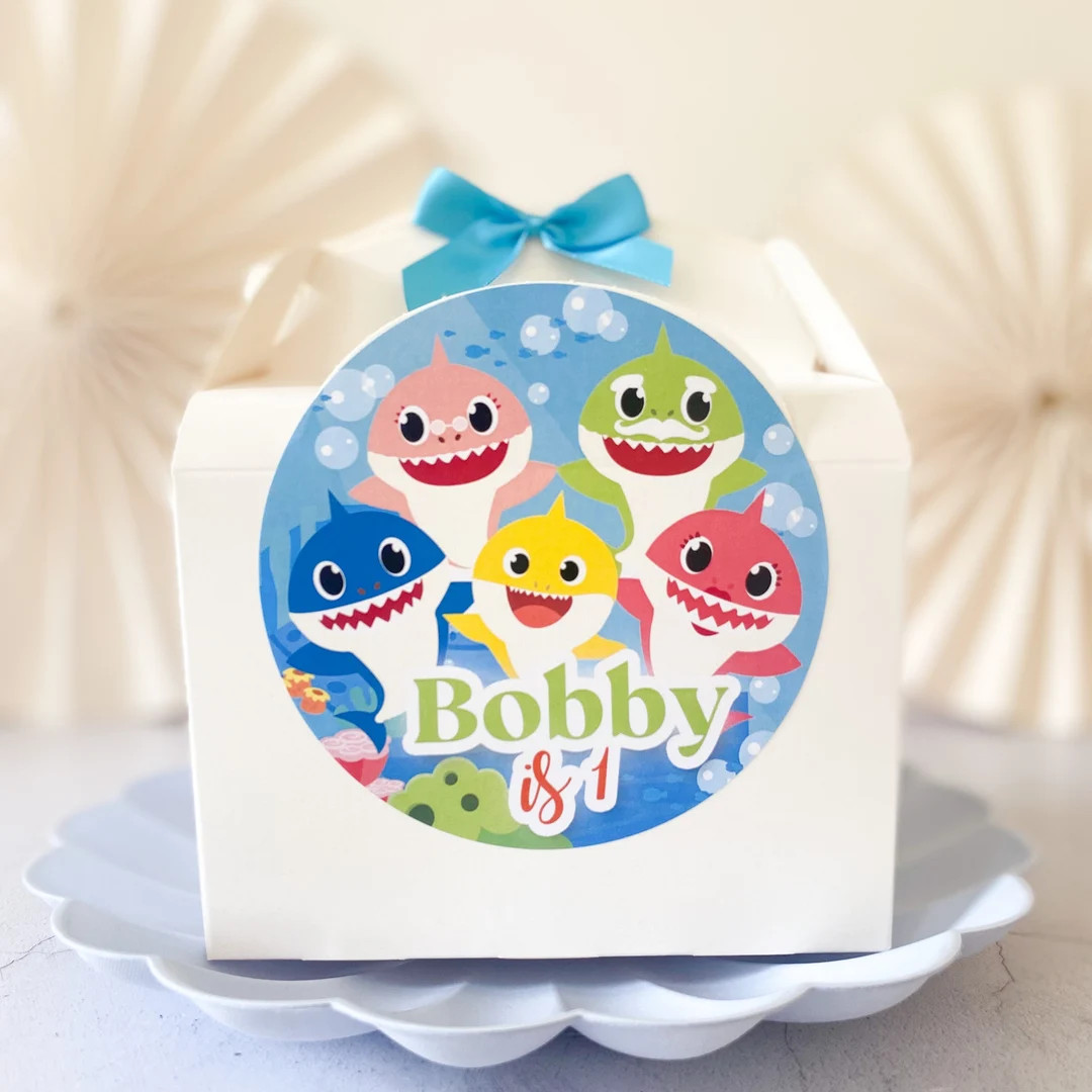 Childrens Party Box BABY SHARK Personalised Kids Luxe Picnic Meal Boxes - Etsy | Etsy (US)