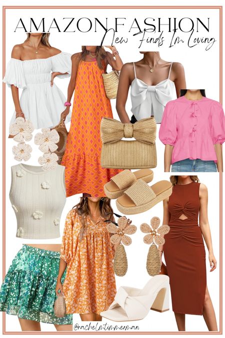 New amazon fashion finds! Some super cute pieces for summer. Loving all these styles and colors.

Amazon fashion. Summer trends. LTK under 50. Affordable fashion. 