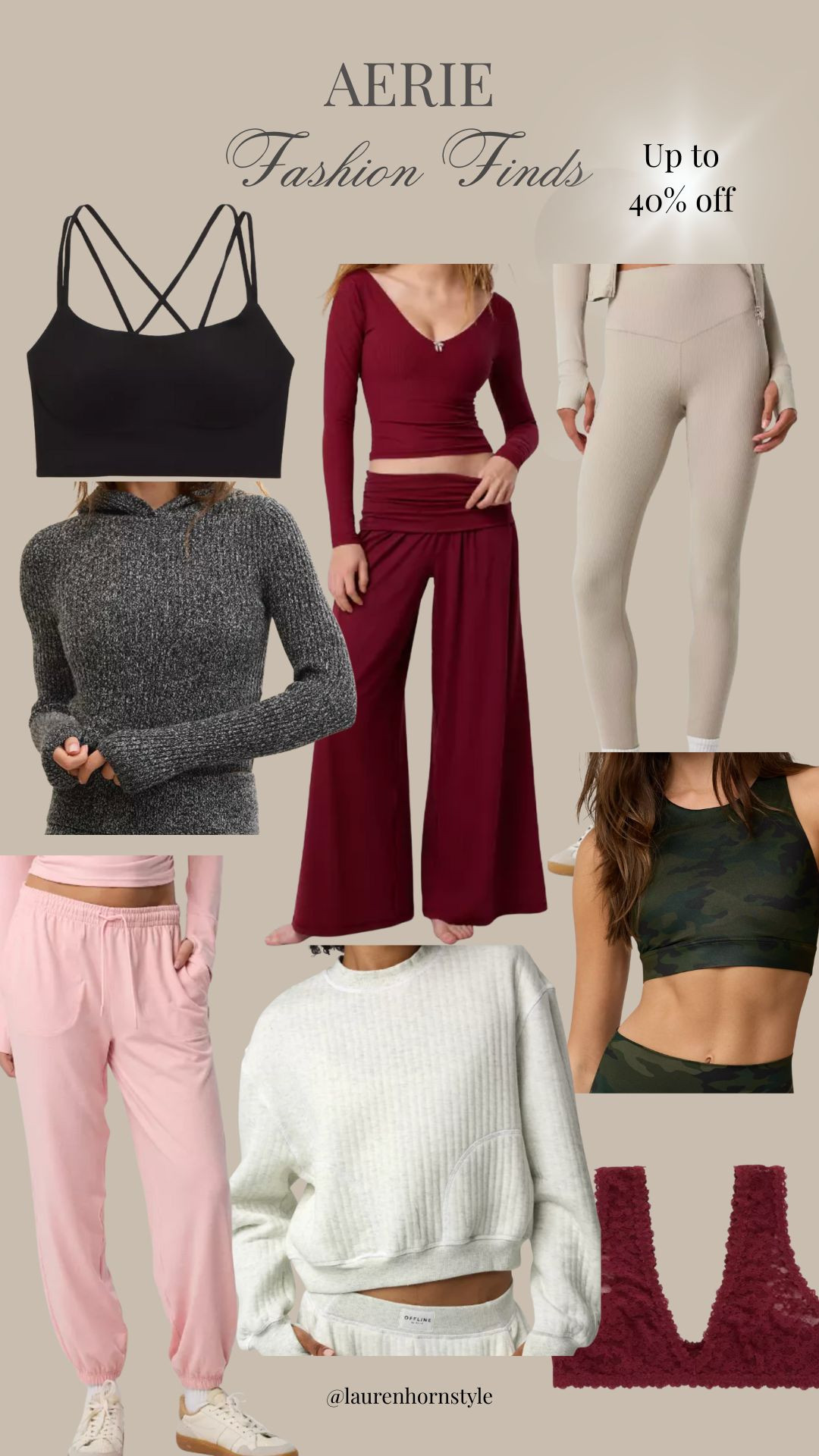 Aerie- 40% off sale 

 #LTKHoliday #LTKSeasonal #LTKSaleAlert