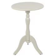 Decor Therapy Simplify Pedestal Wooden Accent Table, Multiple Finishes | Walmart (US)