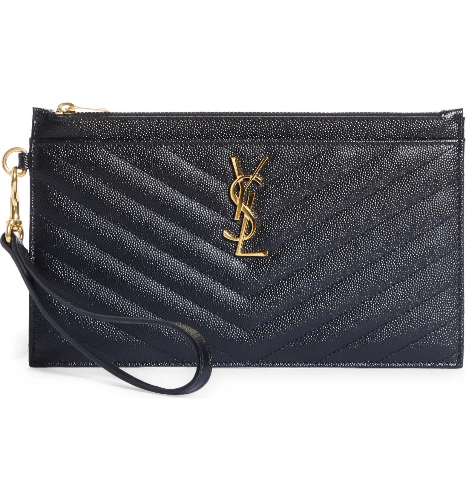 Monogram Matelassé Leather Pouch | Nordstrom