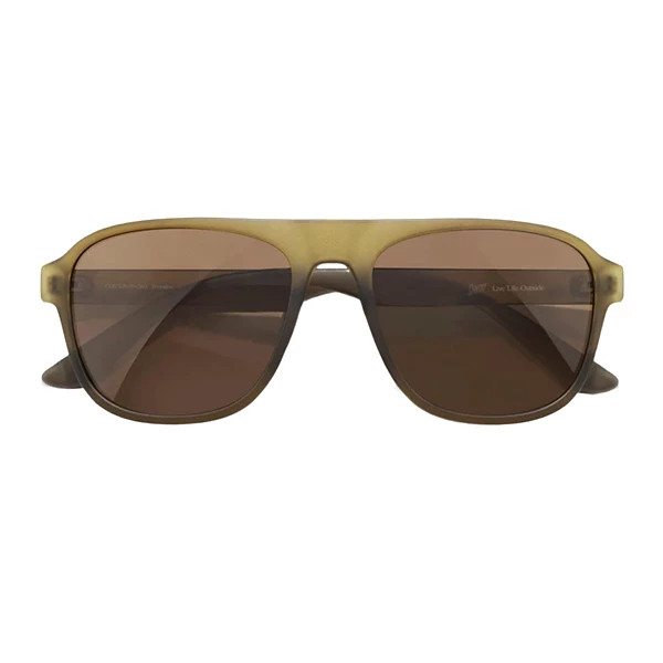 Women's Sunski Shoreline Polarized Sunglasses Olive Amber | Scheels