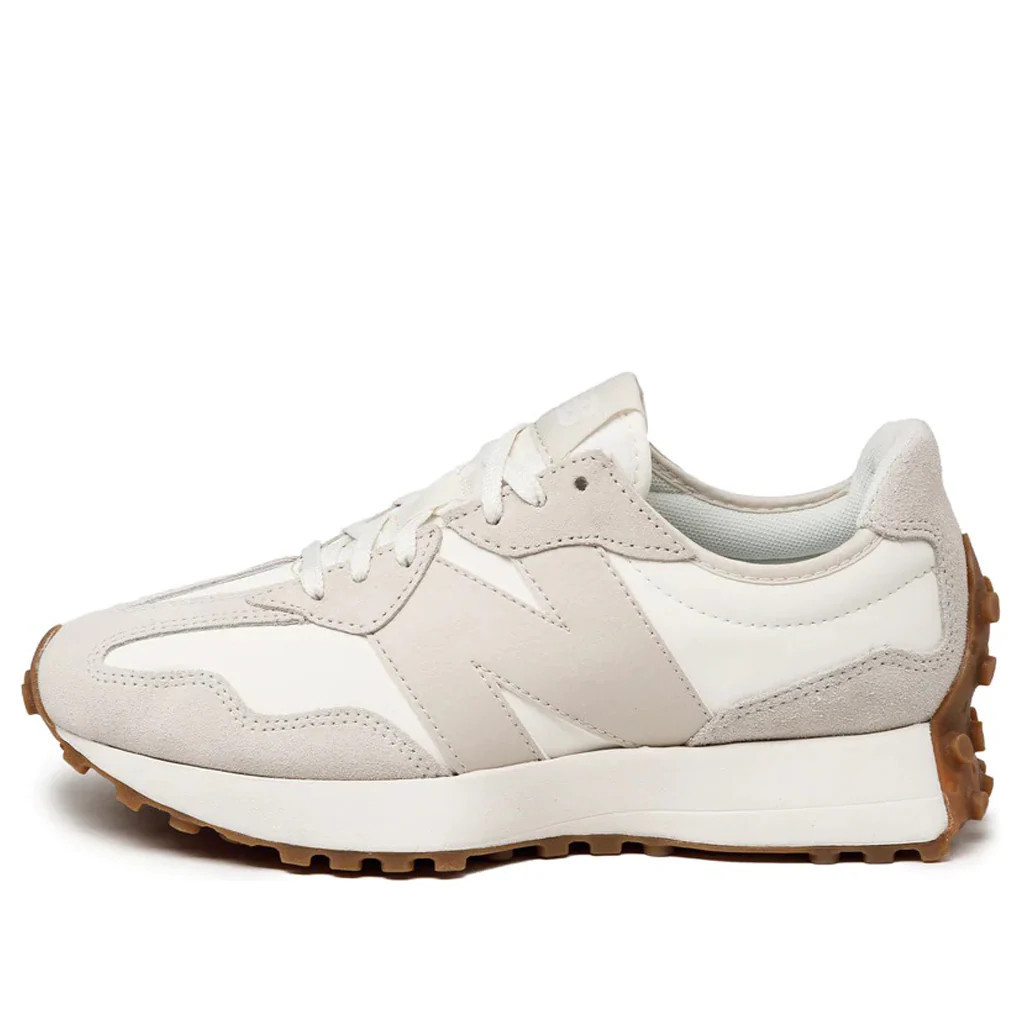(WMNS) New Balance 327 'Beige White Gum Pink' WS327AN | KICKS CREW