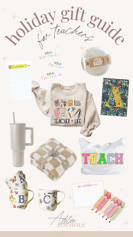 Sharing holiday gift ideas for teachers! Teachers do so much all year, I always like to make sure we give our kids teachers something special!



#LTKSeasonal #LTKHoliday #LTKGiftGuide