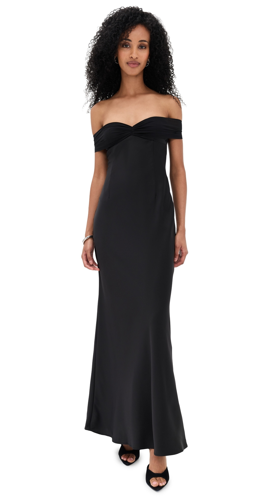 Runaway the Label Kadie Maxi Dress Black S | Shopbop