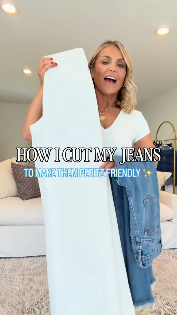 How I cut my jeans to make them petite friendly! 

Petite jeans, petite style, Walmart finds, Walmart fashion, white jeans, Walmart jeans

#LTKPetite