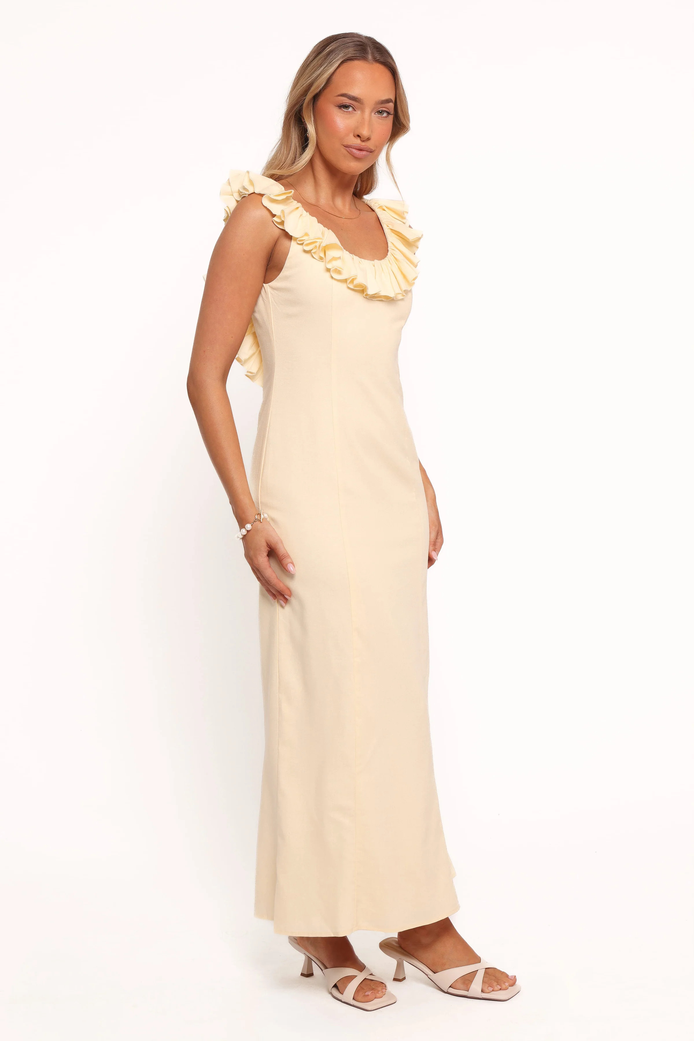 Brienne Maxi Dress - Butter Yellow | Petal & Pup (US)