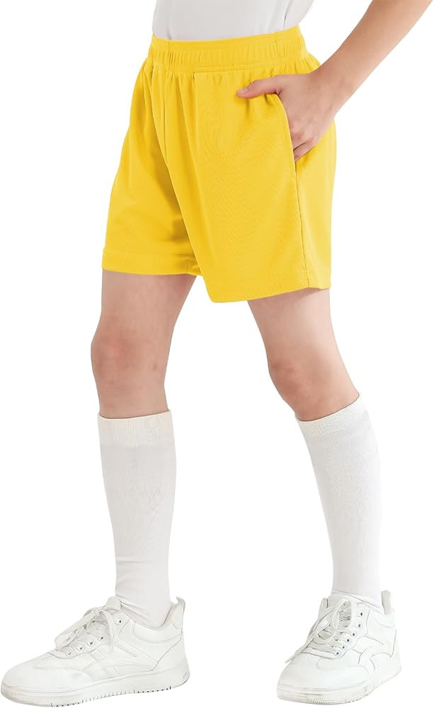Dreammonkey Boys and Girls Basketball Shorts Athletic Soccer Shorts Sizes 2T to Youth | Amazon (US)