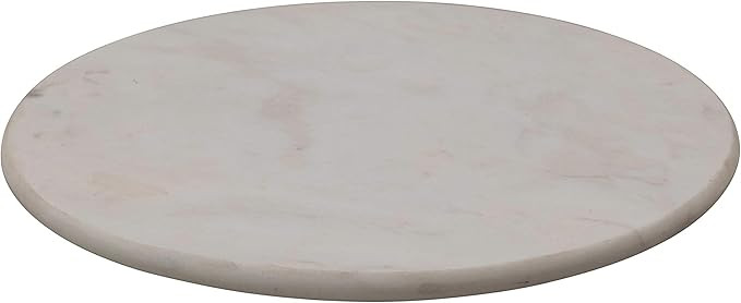 Creative Co-Op Marble, White Lazy Susan | Amazon (US)