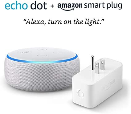 Echo Dot (3rd Gen) bundle with Amazon Smart Plug - Sandstone | Amazon (US)