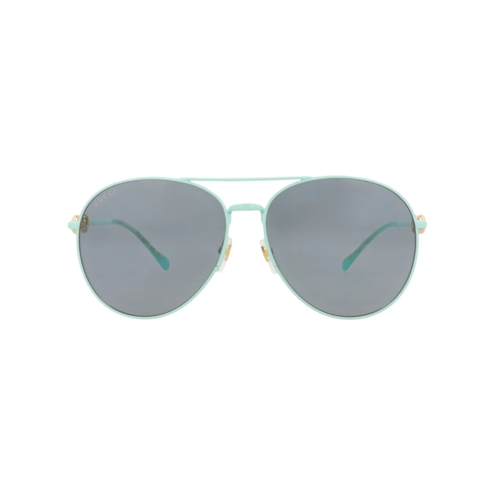 Gucci Aviator-Frame Metal Sunglasses | Overstock