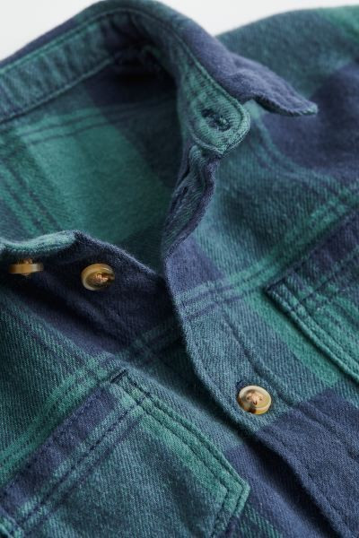 Cotton Flannel Shirt | H&M (US + CA)