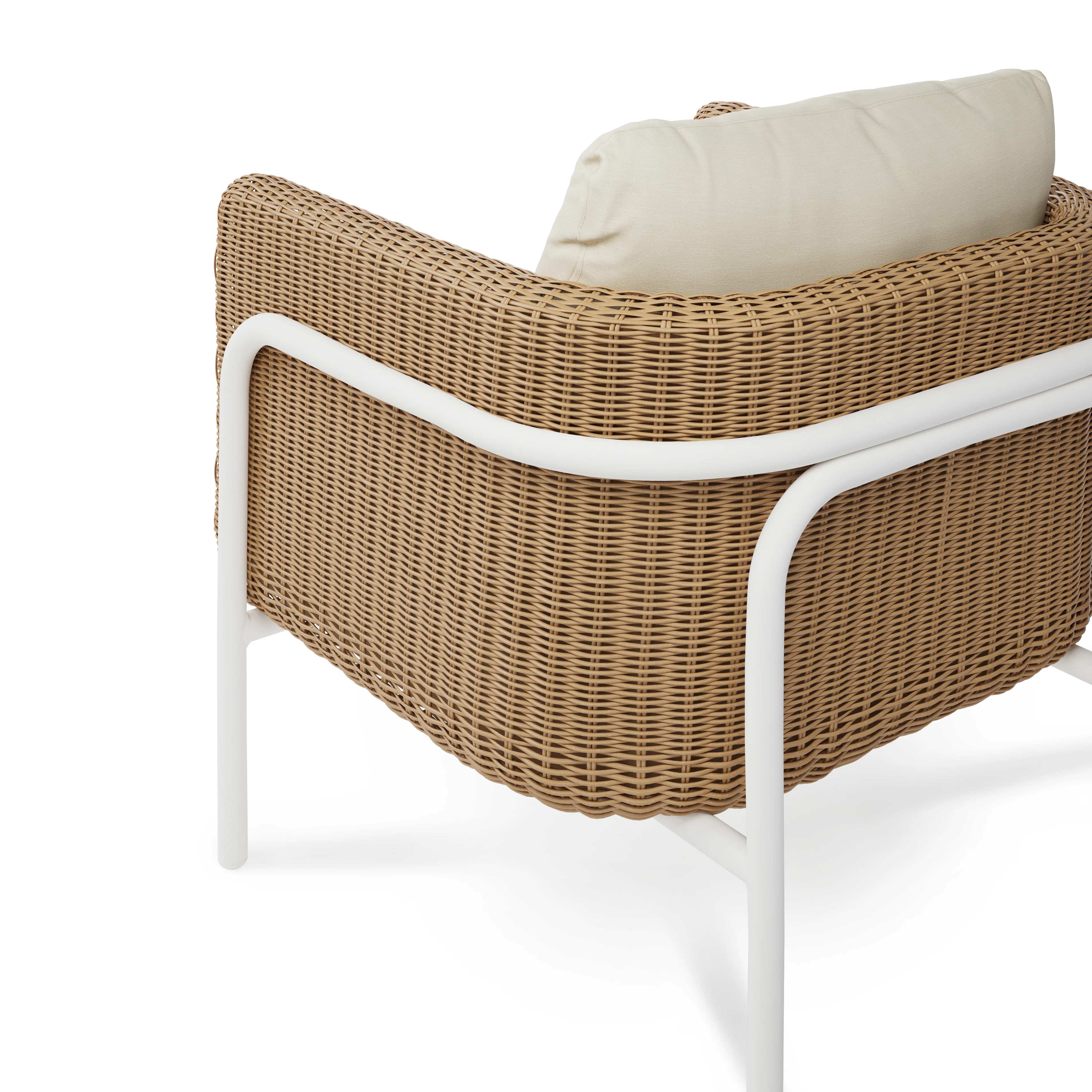 Aby 69.5" Outdoor Loveseat Set - Dravite Ivory | Article