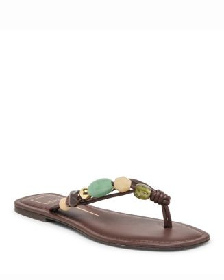 Women's Cely Embellished Thong Sandals | Bloomingdale's (US)