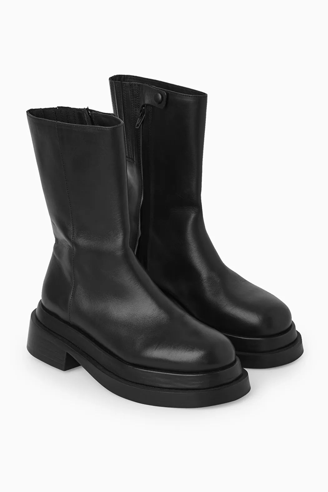 CHUNKY LEATHER BOOTS | COS UK