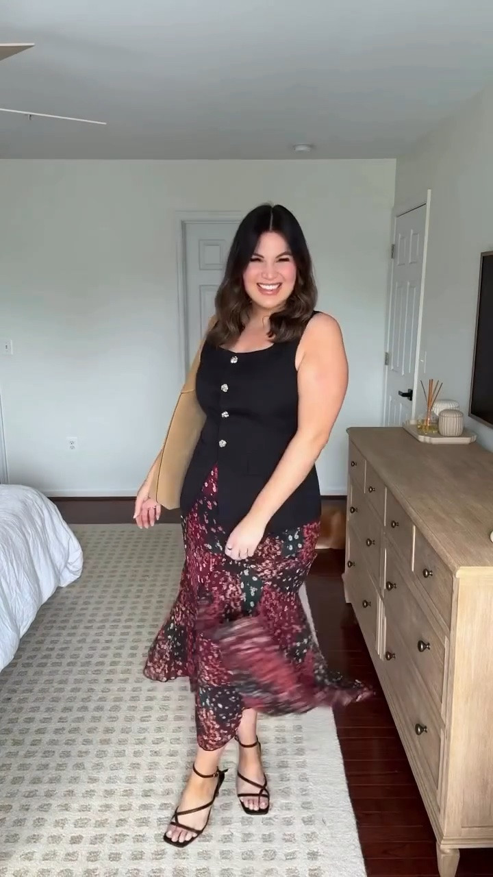Midsize office wear outfit for summer! 
Skirt - xl
vest - large

Amazon fashion, office style, office wear

#LTKgrwm #LTKWorkwear #LTKMidsize