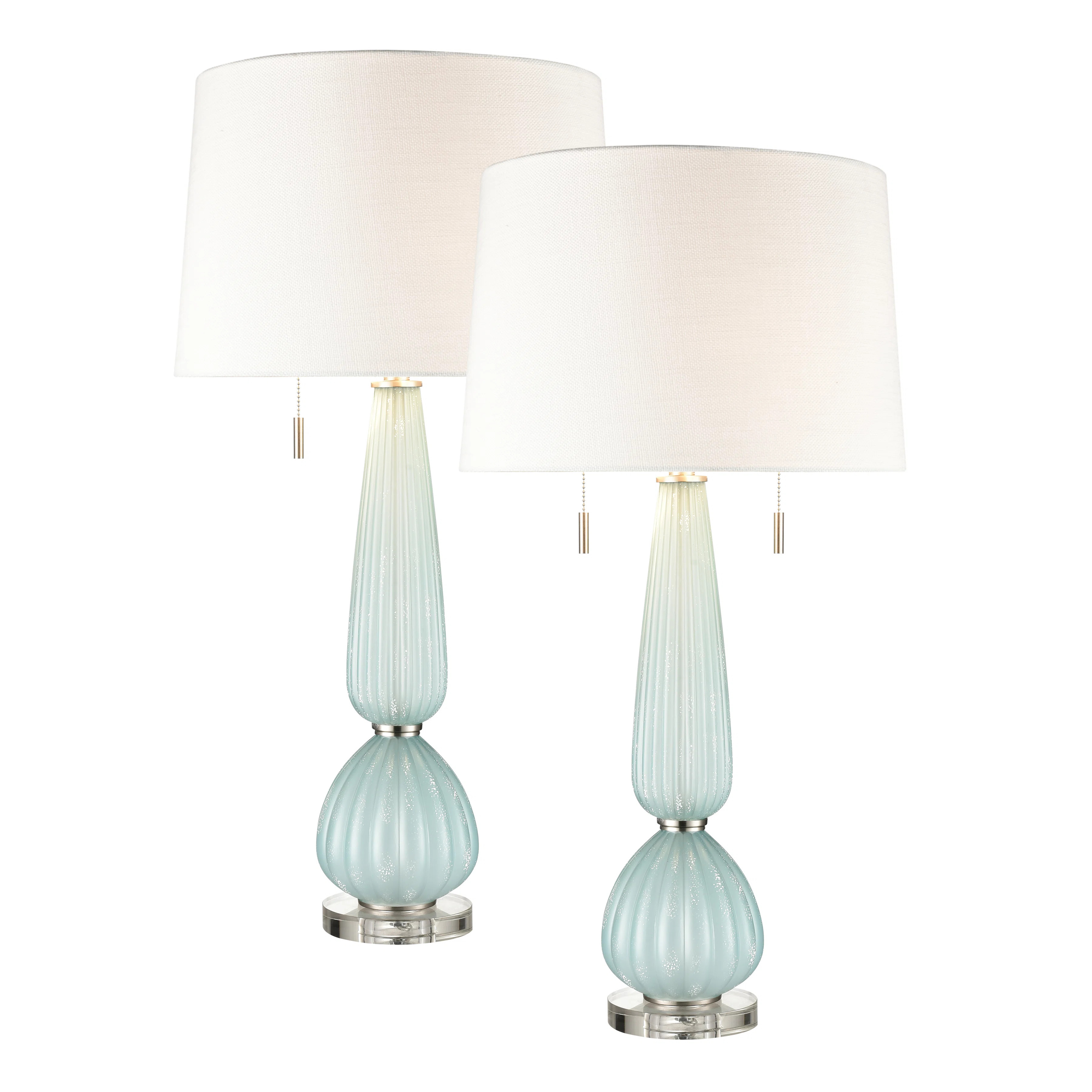 Orren Ellis Armena Glass Table Lamp Lamp | Wayfair | Wayfair North America