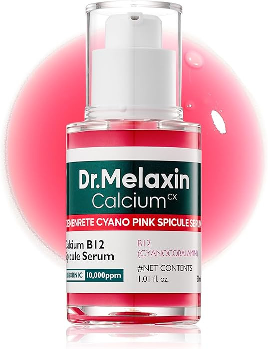 Dr.Melaxin Cemenrete Cyano Pink Spicule Serum with Calcium, korean skin care pore tightening refi... | Amazon (US)