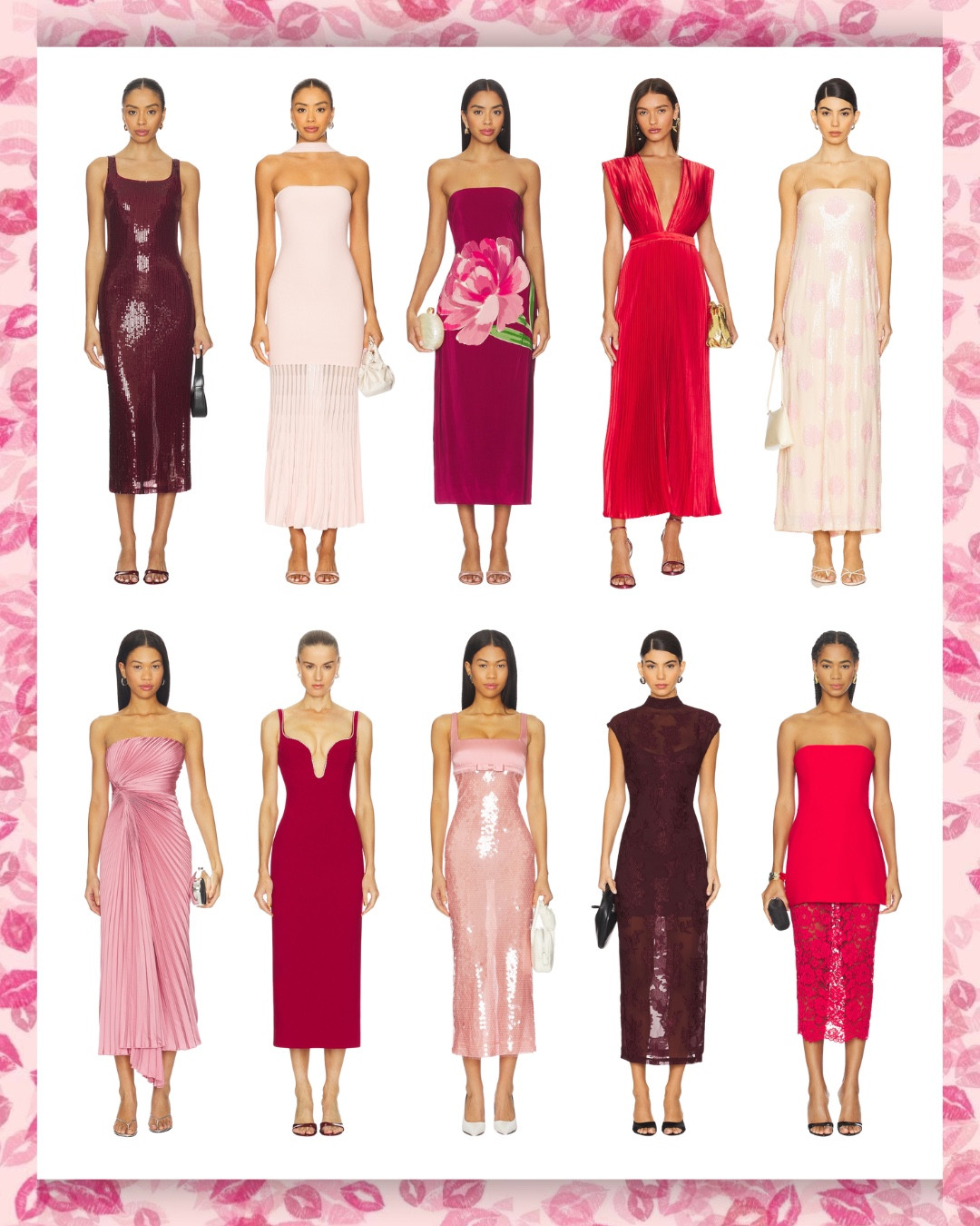 Midi dress Valentine’s Day outfit inspo💗💓💕💞

#LTKHoliday #LTKootd