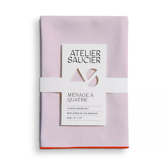 Blush & Orange Linen Napkins, Set of 4 | Bloomingdale's (US)