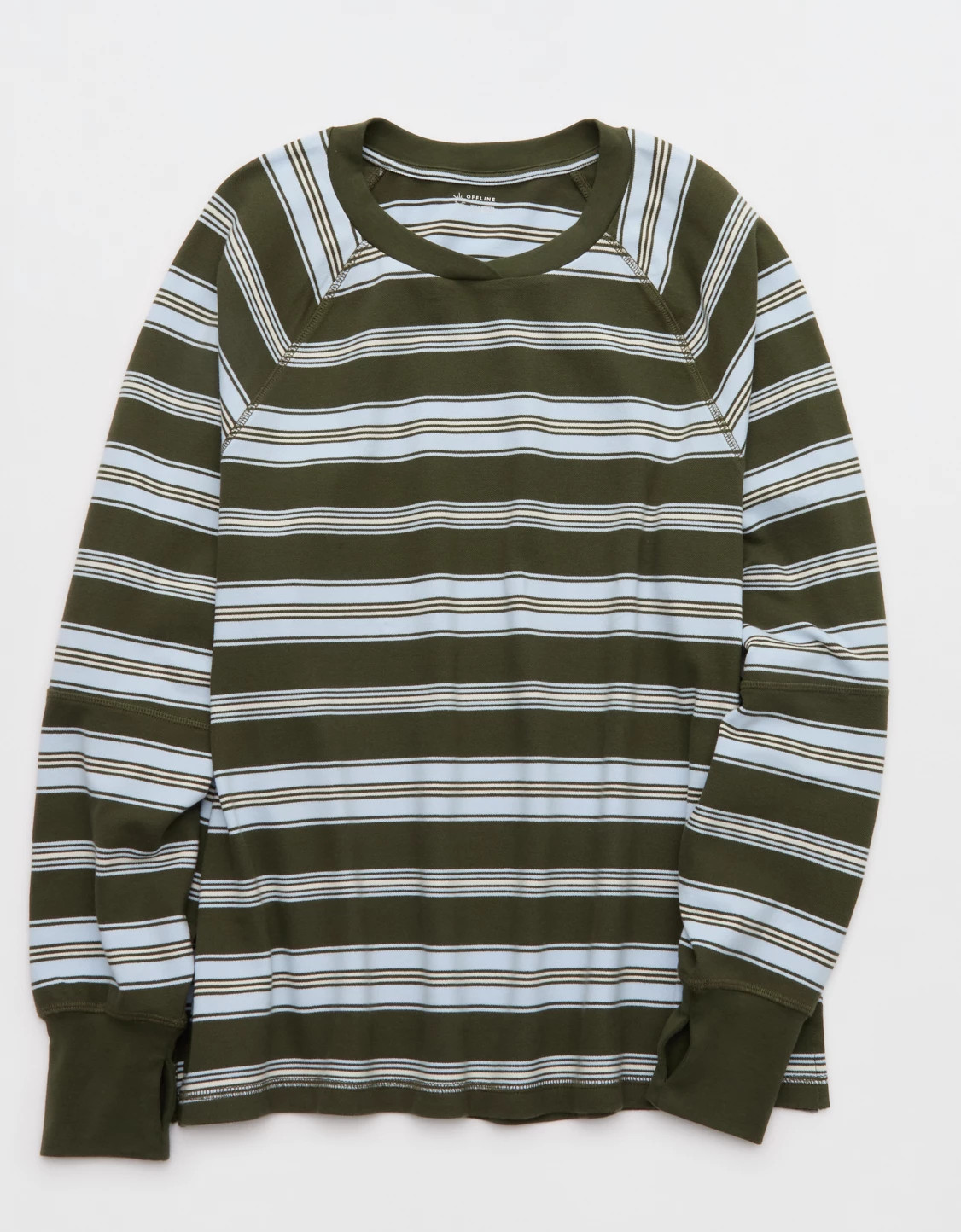 OFFLINE By Aerie Pique Long Sleeve T-Shirt | Aerie