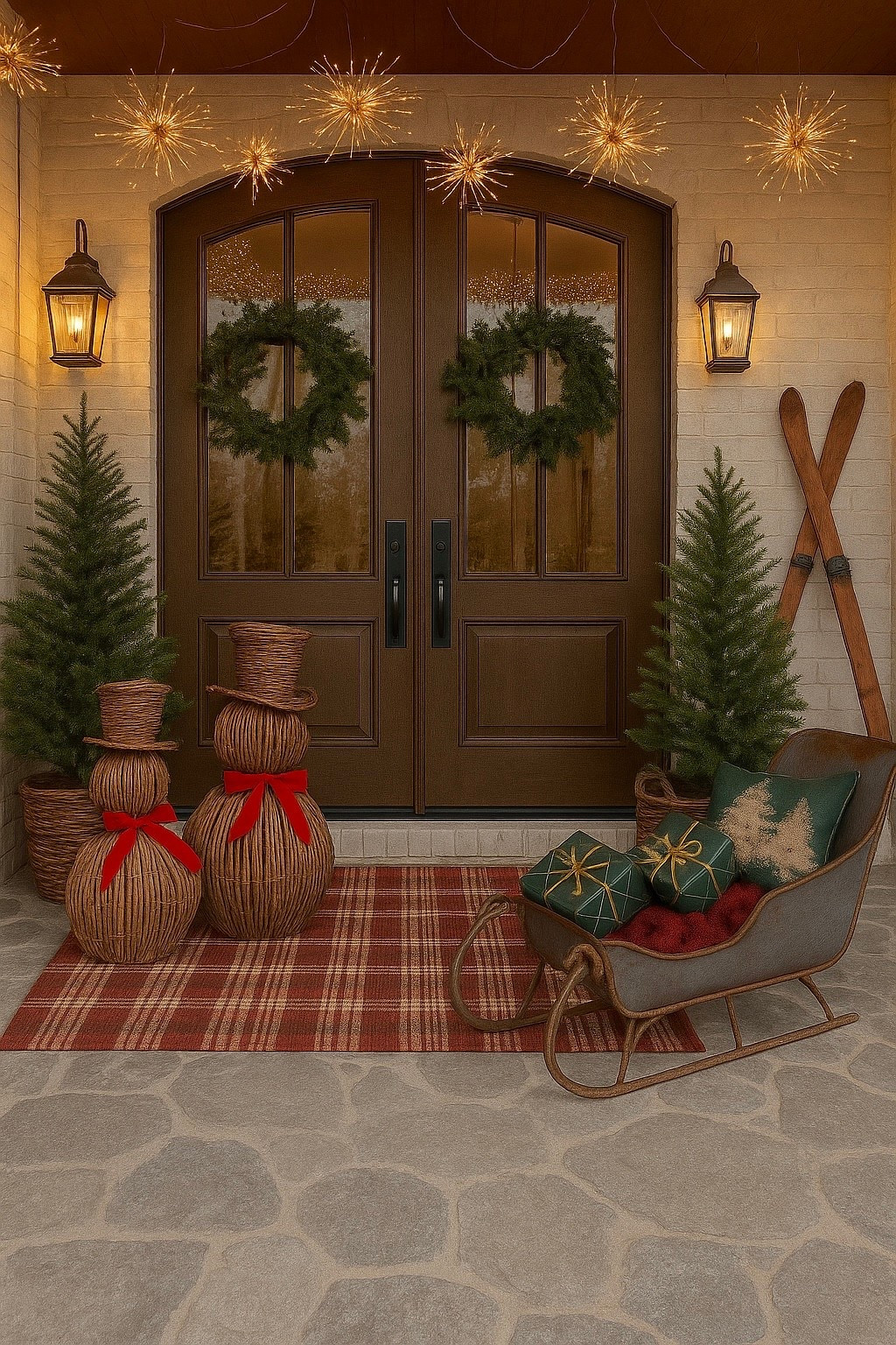 the prettiest subtle front porch. for the holidays

love the snowmen 

amazon home, amazon finds, walmart finds, walmart home, affordable home, amber interiors, studio mcgee, home roundup 

#LTKHoliday #LTKHome #LTKSeasonal