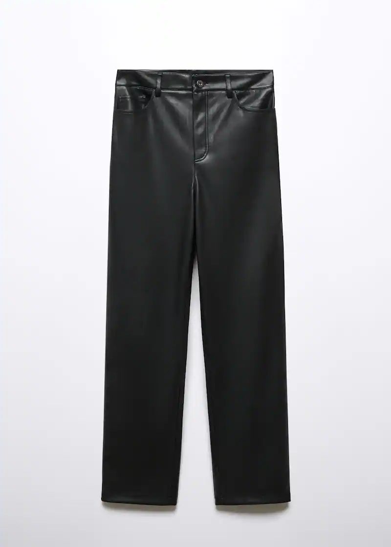 Search: faux leather trousers women (11) | Mango United Kingdom | MANGO (UK)