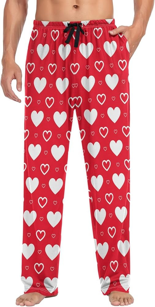 visesunny Stylish Men's Pajama Pants 100% Cotton Lounge Soft Warm Sleepwear Pants PJ Bottoms Draw... | Amazon (US)