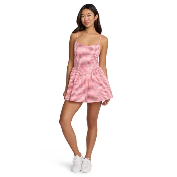 Mills by Millie Bobby Brown Women's Princess Seam Mini Dress, Sizes XXS-XXL - Walmart.com | Walmart (US)