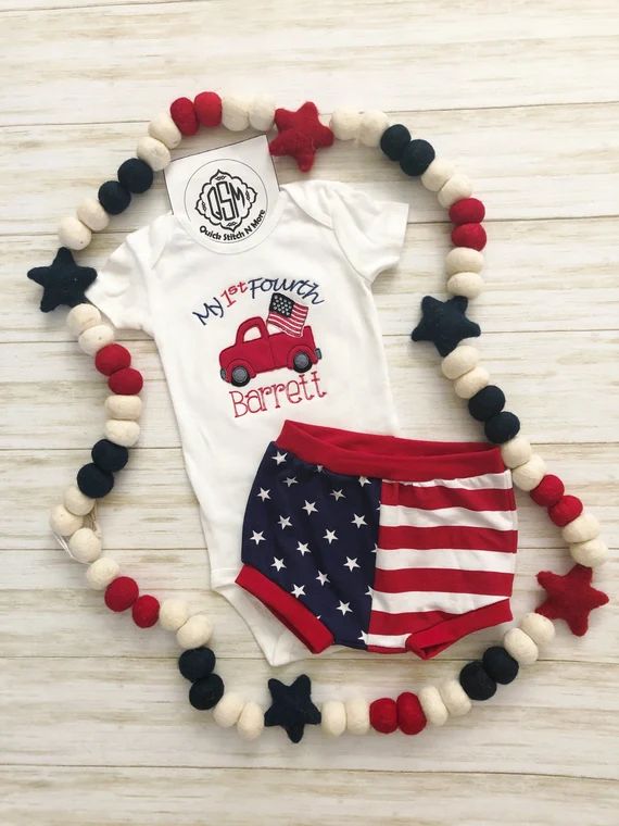 Baby 1st Fourth of July. Baby Boy July 4th Outfit Baby Boy | Etsy | Etsy (US)