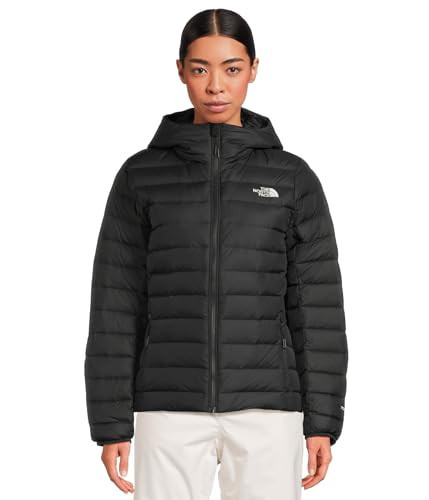 The North Face Women's Classic Down Hooded Jacket, TNF Black, XX-Large | Amazon (US)