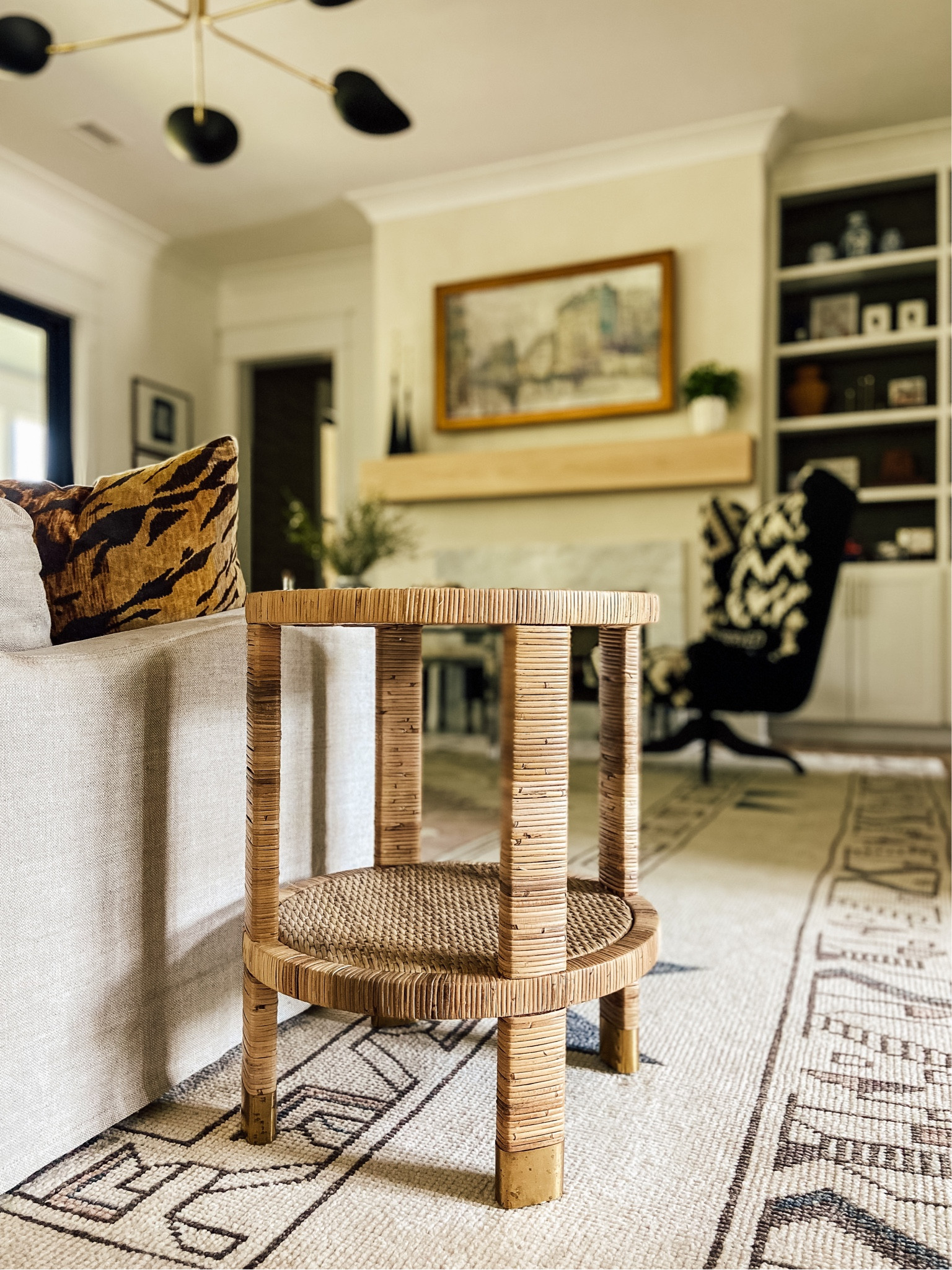 The Serena & Lily look-a-like is back in stock!  I’ve had two of these rattan wrapped tables on my living room for the past 2 years and just love them! 

#LTKhome #LTKFind