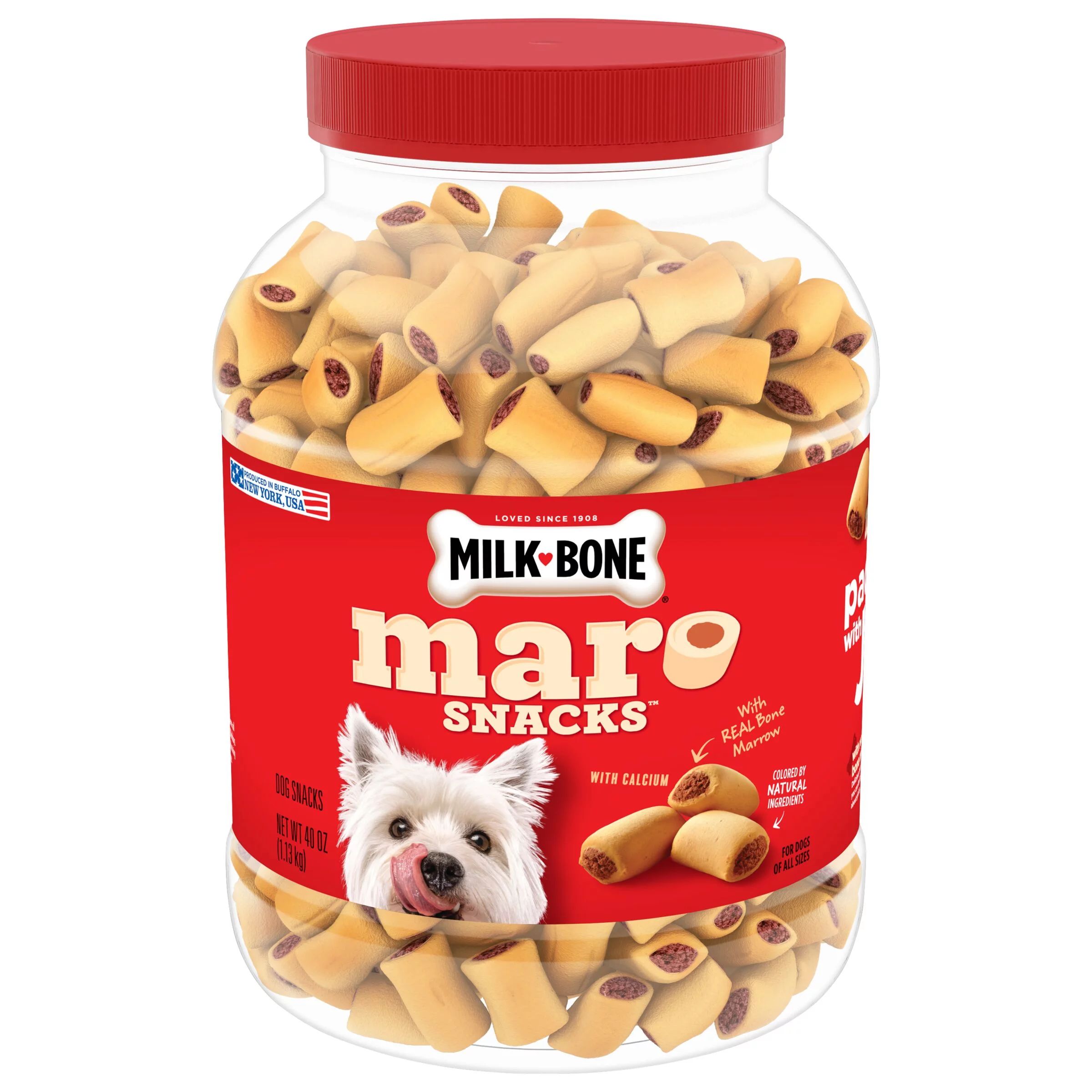 Milk-Bone MaroSnacks Small Dog Treats with Bone Marrow, 40 oz. | Walmart (US)