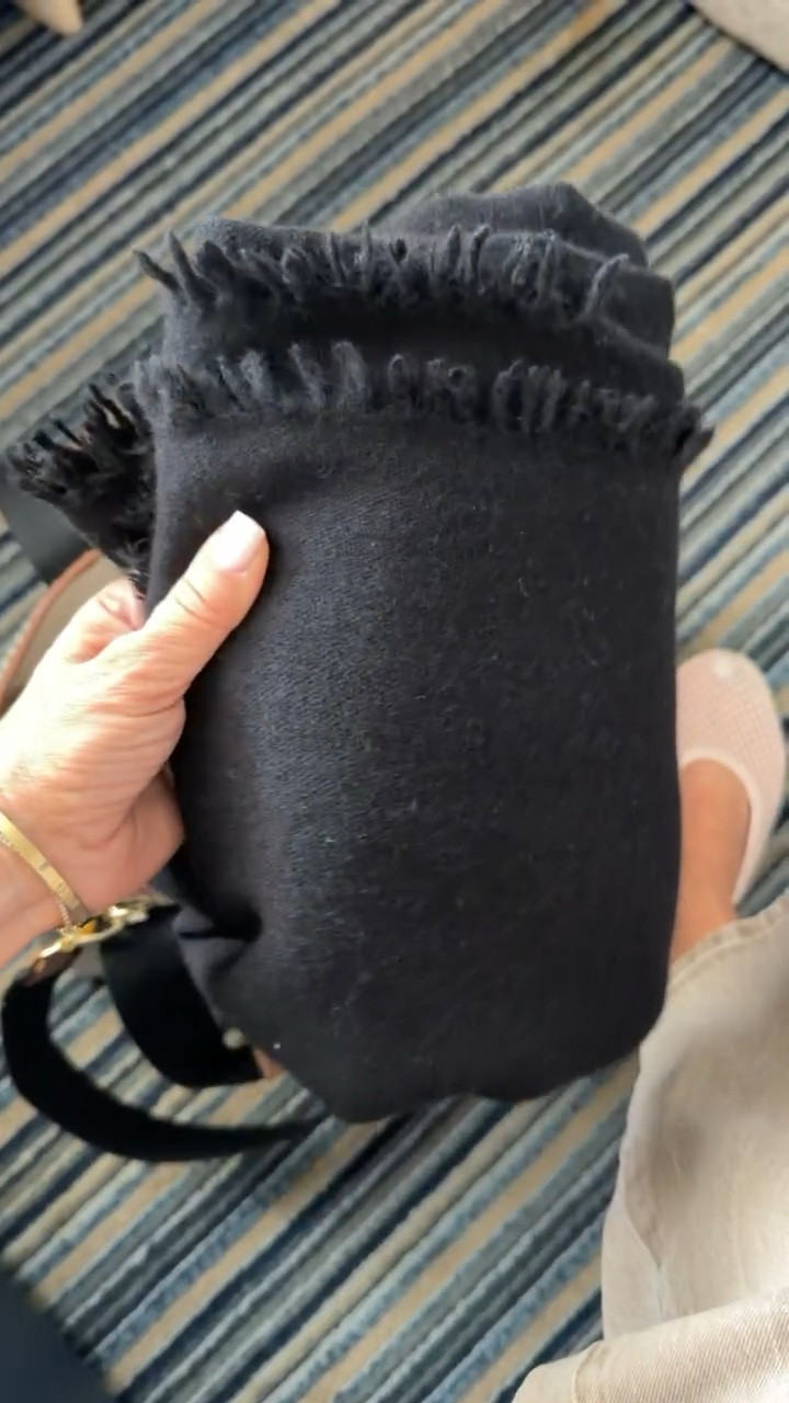 A favorite travel shawl! Linked other travel essentials for you as well!

#LTKootd #LTKTravel #LTKOver40