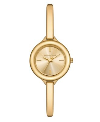 Michael Kors Women'sÂ Izzy Three-Hand Gold-Tone Stainless Steel Watch, 28mm - Gold-Tone | Macy's