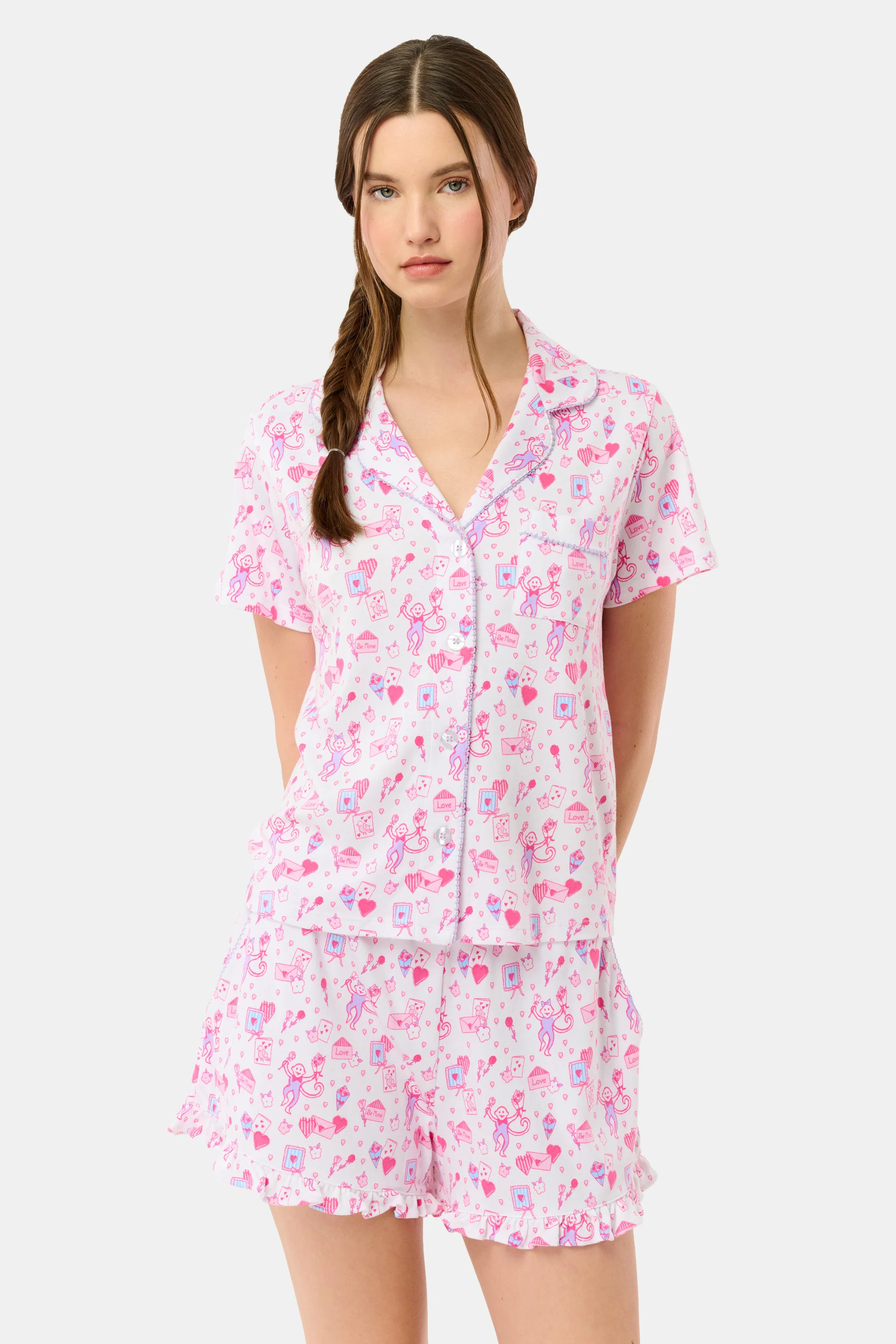 Love Letters Wyatt Polo Pajamas | Roller Rabbit