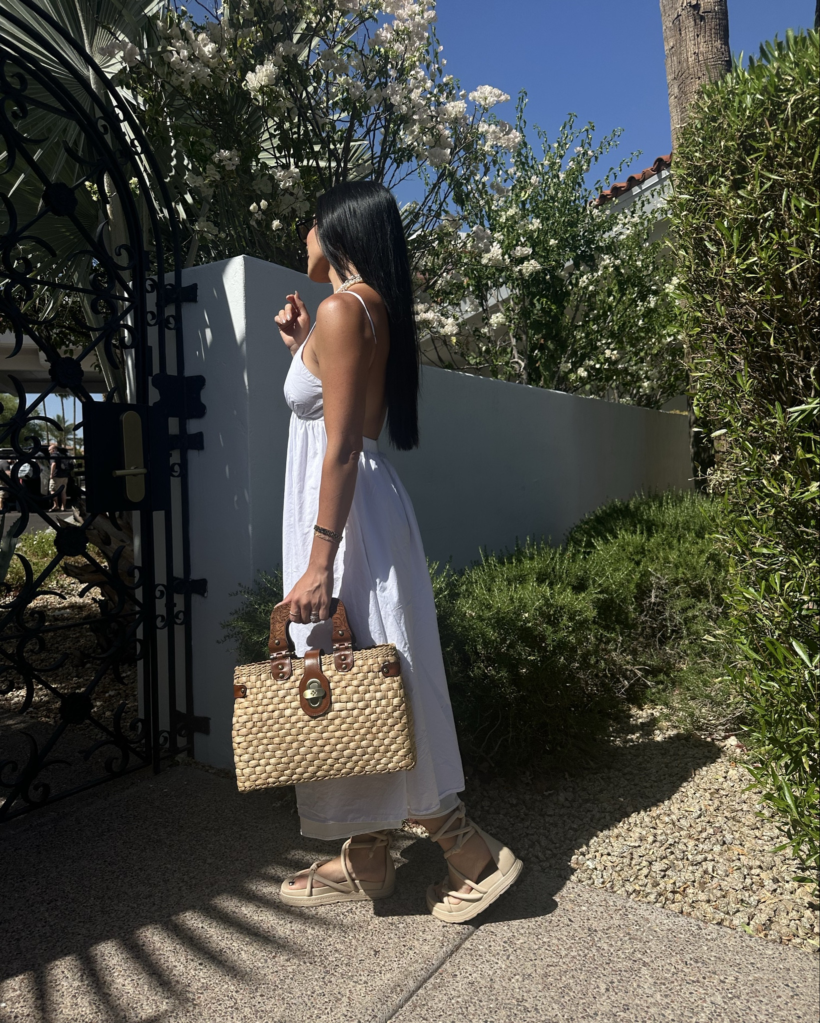 Sunny outfit idea! Adore this Commense midi dress paired with this statement summer bag! 

White dress
WOMENS raffia bag 
Mother’s Day 
Gifts for mom 



#LTKGiftGuide #LTKSeasonal #LTKItBag