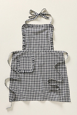 Brynn Gingham Apron | Anthropologie (US)