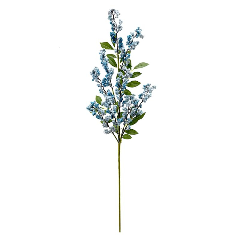 Blue Berries Stem, 32" | At Home