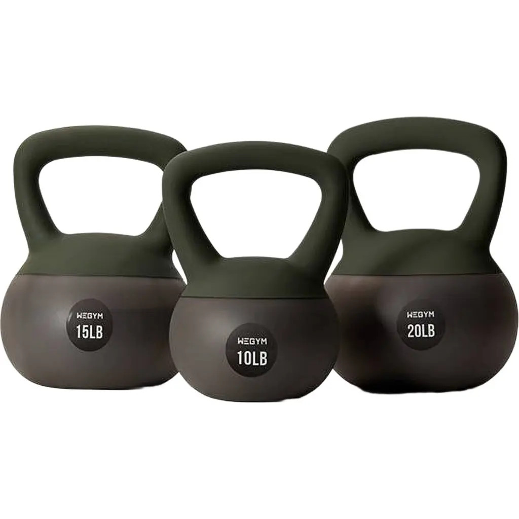 WeGym Soft Kettlebell 3pc Set in Forest at Nordstrom | Nordstrom