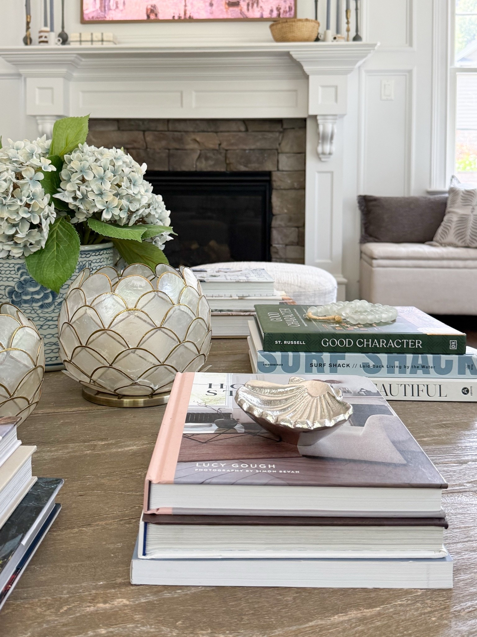 Coffee table styling inspo…. A few of my favorite accessories, greenery and books for styling.

#LTKdayinmylife #LTKHome #LTKSeasonal