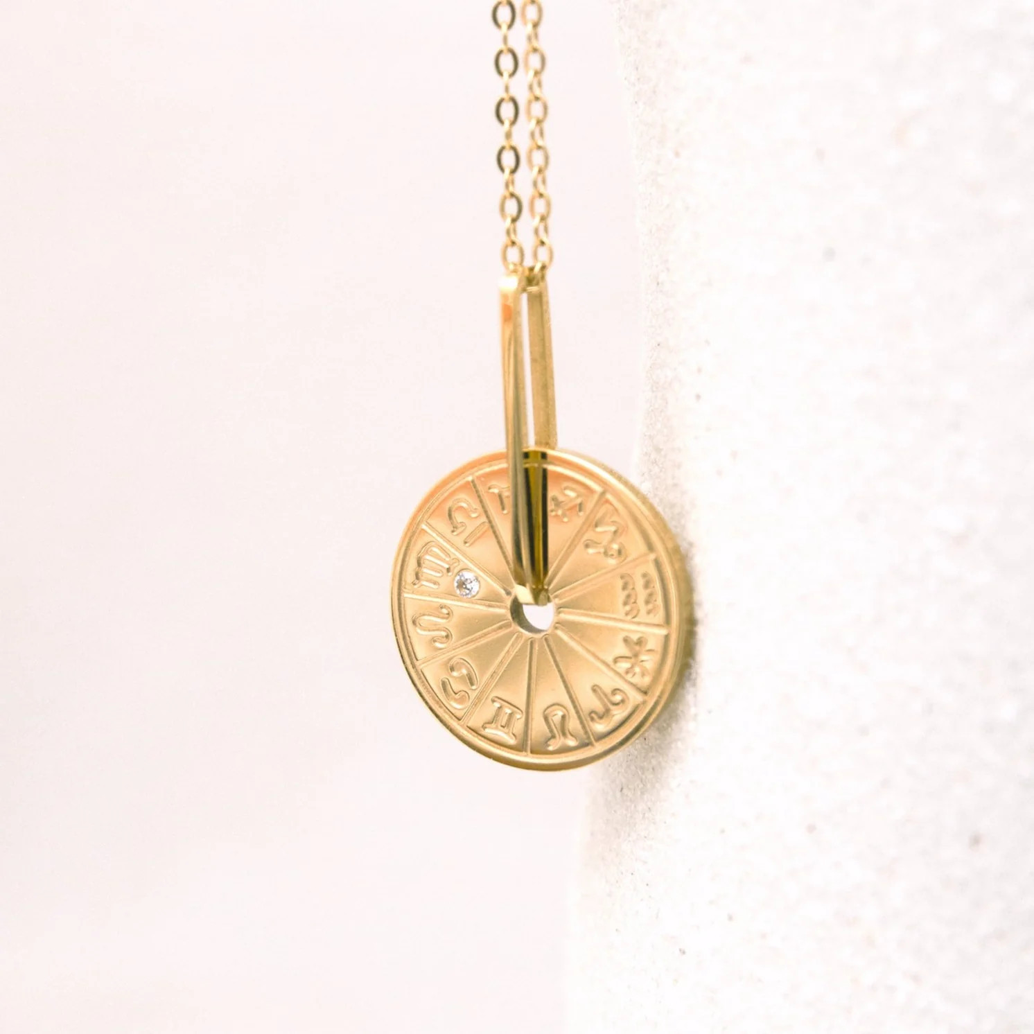 Zodiac Dial Necklace | Victoria Emerson