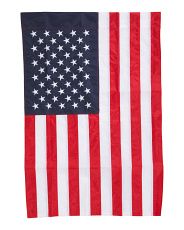 Embroidered Outdoor American House Flag | Marshalls