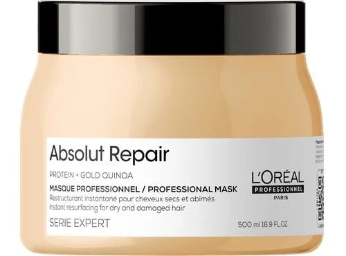 L'Oreal SerieExpert Gold Quinoa+Protein Absolut Repair Masque - 16.9 oz - Walmart.com | Walmart (US)