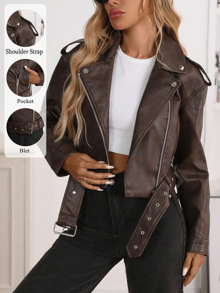 Color: Chocolate Brown | SHEIN